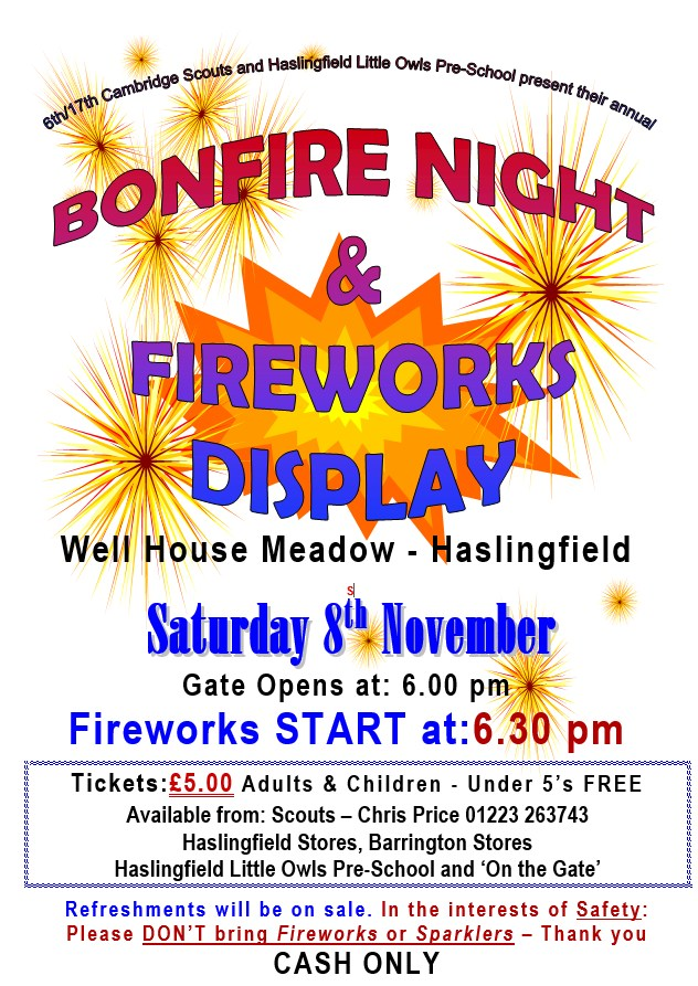 Bonfire Night & Fireworks